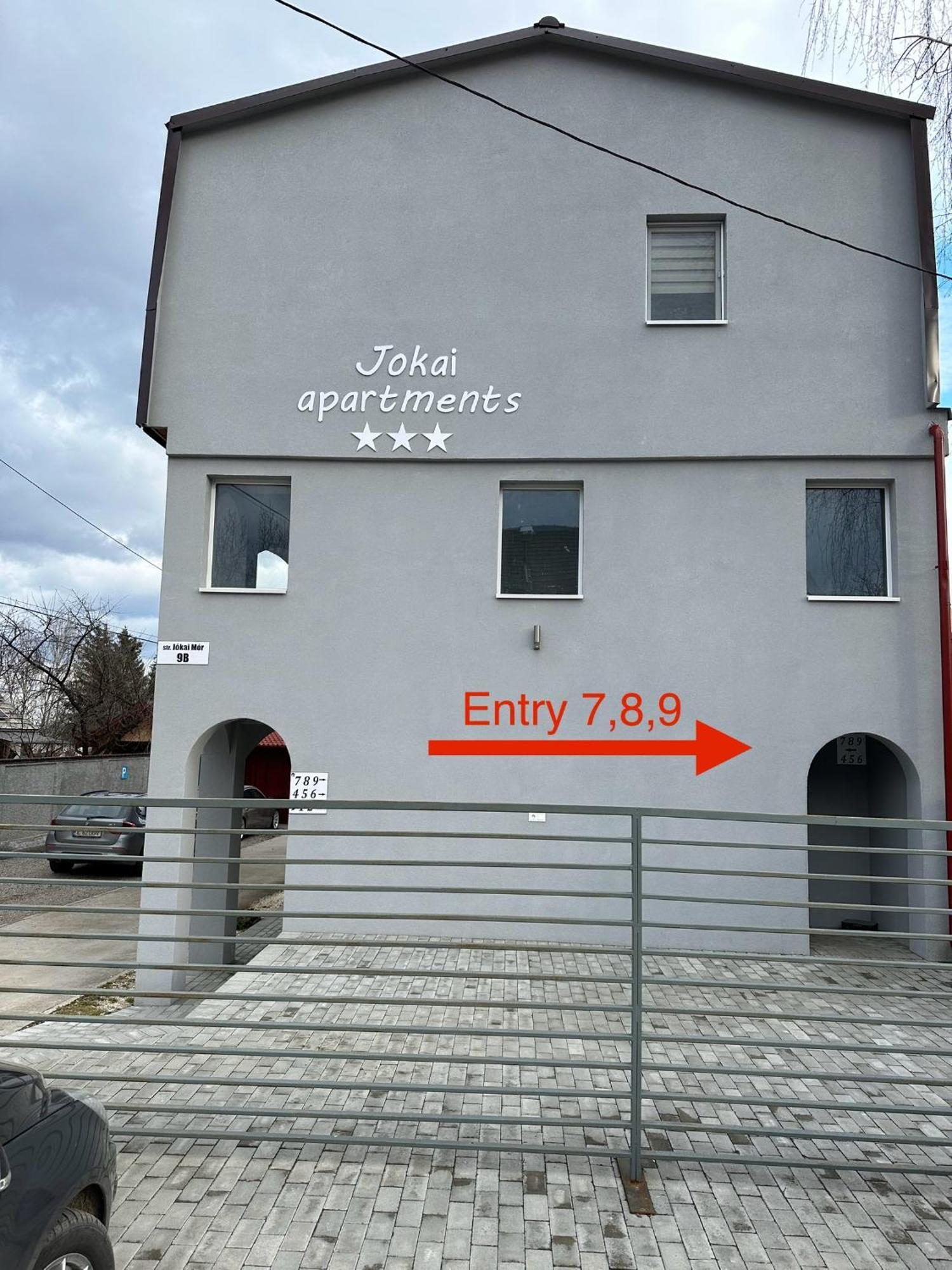 Jokai Apartments Nr9, Code Entry Сфинту-Ґеорґе Екстер'єр фото